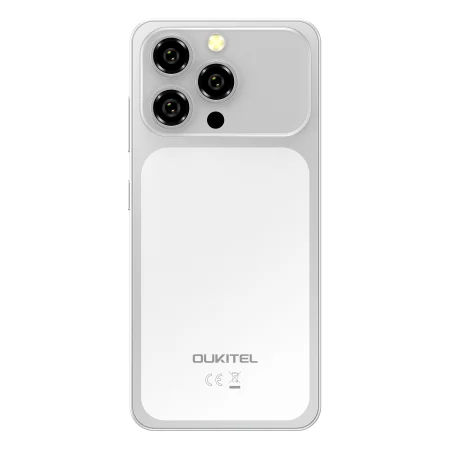 Oukitel C18 Smartphone, Silver, 4G, 6.52" HD Display, 16GB RAM (4GB + 12GB Extended), 128GB, 13MP Camera, 5000mAh Battery, Android 16, Dual SIM [5]