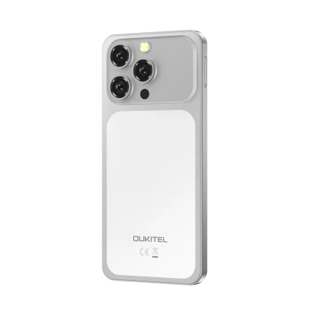 Oukitel C18 Smartphone, Silver, 4G, 6.52" HD Display, 16GB RAM (4GB + 12GB Extended), 64GB, 13MP Camera, 5000mAh Battery, Android 16, Dual SIM [7]