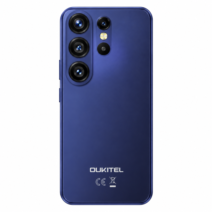 OUKITEL C26 Mini Mobiltelefon, Kék, 4G LTE, 4” TFT, 12GB RAM (3GB + 9GB Bővített), 32GB ROM, Unisoc T610 Octa-Core, Android 16, IP68/IP69K, 2300mAh 10W, 13MP Kamera, Dual SIM [2]