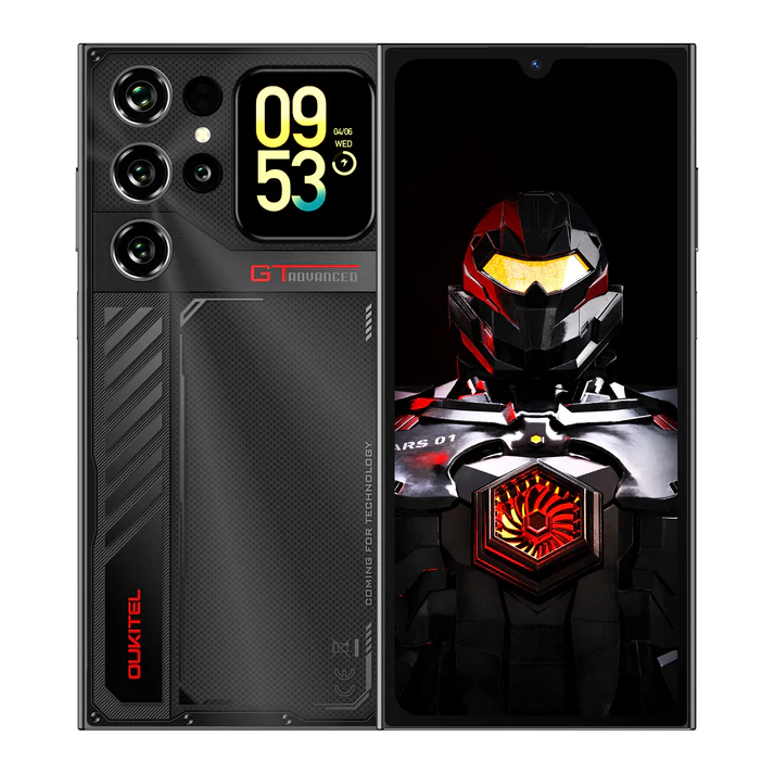 Telefon Mobil Oukitel C62 GT, Negru, 4G LTE, Ecran Secundar