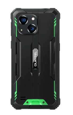 Mobile Phone Oukitel G2, Green, 4G, 6.0" HD IPS LCD, Android 14, 16GB RAM (4GB +12GB expendable), 64GB ROM, 13MP, T606 Octa-core, NFC, Radio, IP68/IP69K, 6300mAh, 10W, Dual SIM [2]