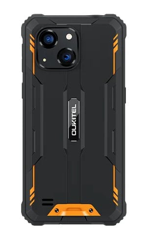 Telefon Mobil Oukitel G2, Portocaliu, 4G, 6.0" HD IPS LCD, Android 14, 16GB RAM (4GB +12GB expensibili), 64GB ROM, 13MP, T606 Octa-core, NFC, Radio, IP68/IP69K, 6300mAh, 10W, Dual SIM [2]