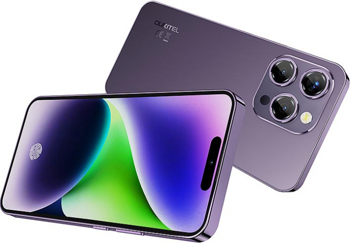 Mobiltelefon Oukitel P1, Lila, 4G, 6.7" AMOLED, Android 14, 24GB RAM (8GB + 16GB bővíthető), 256GB ROM, 50MP hátlapi + 32MP előlapi kamera, 5150mAh, Dual SIM [3]