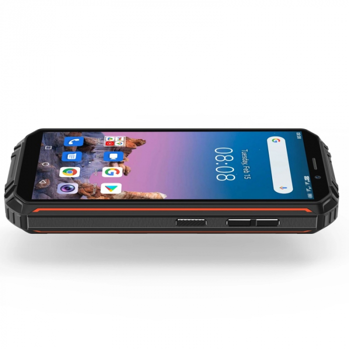 Telefon mobil Oukitel WP18 Pro Orange, 4G, 5.93" TFT HD+, 4GB RAM, 64GB ROM, Android 12, Helio P22 OctaCore, IP68, 12500mAh, Dual SIM [5]