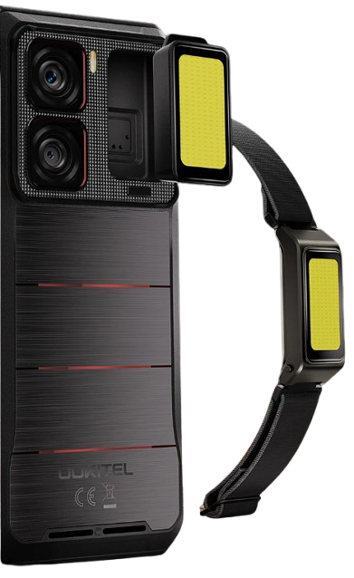 Telefon mobil Oukitel WP200 Pro, Negru, 5G, 6.7" FHD+ AMOLED, Ecran Smart Detasabil, 72GB RAM (24GB+48GB extensibili), 1TB ROM, Android 15, Dimensity 8200, 108MP+32MP, 8800mAh, 45W, Dual SIM [5]