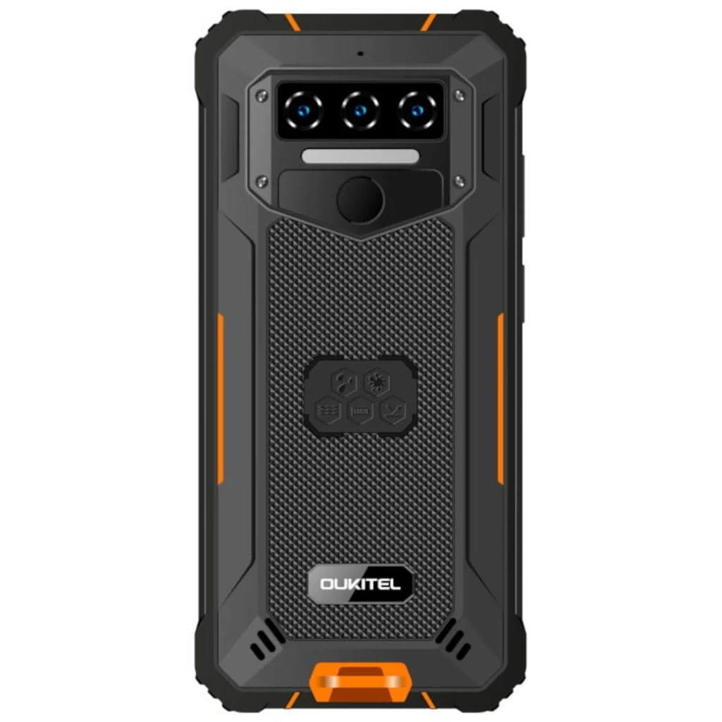 Telefon Mobil Oukitel WP23S, Portocaliu, 4G LTE, 6.52", 16GB RAM (4GB + 12GB extensibili), 64GB, Unisoc T606, Cameră 13MP + 2MP, 10600mAh, NFC, Android 15, Dual SIM [2]