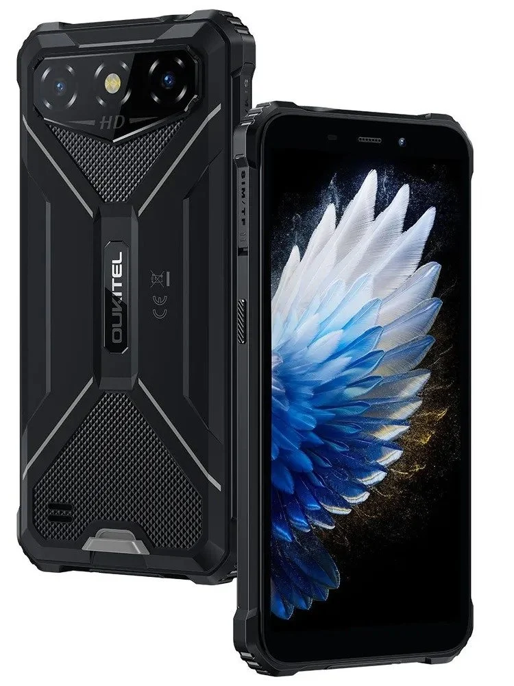 Telefon Mobil Oukitel G3, Negru, 4G, Ecran Waterdrop HD+ de 6", 16GB RAM(4GB + 12GB Extensibili), 64GB ROM, 13MP, Android 14, MT6762, Face ID, Buton Personalizabil, 6300mAh, 10W, Dual SIM [4]
