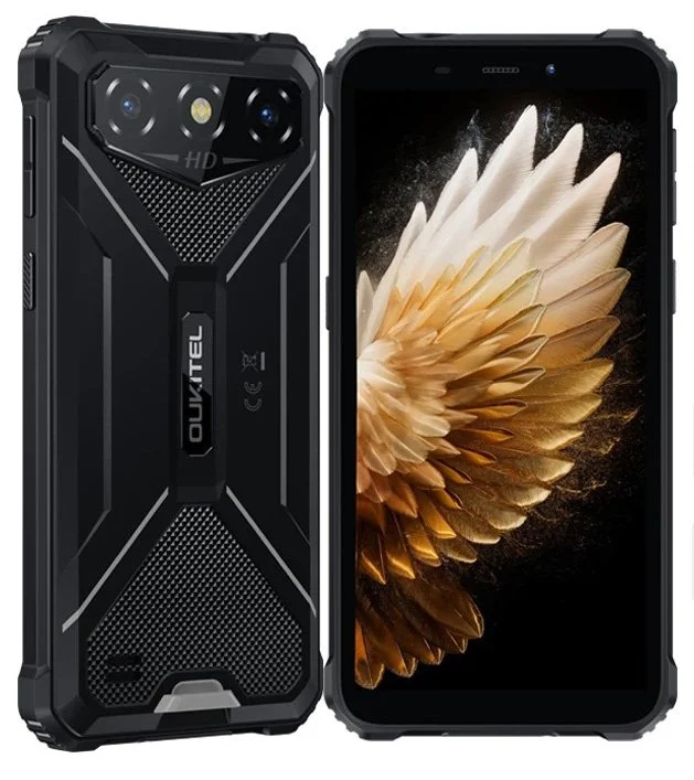 Telefon Mobil Oukitel G3, Negru, 4G, Ecran Waterdrop HD+ de 6", 16GB RAM(4GB + 12GB Extensibili), 64GB ROM, 13MP, Android 14, MT6762, Face ID, Buton Personalizabil, 6300mAh, 10W, Dual SIM [3]