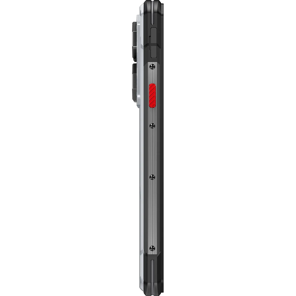Telefon Mobil Oukitel WP60, Argintiu, 5G, 7.2" HD 120Hz, 24GB RAM (8GB + 16GB Extensibili), 256GB ROM, Android 15, Dimensity 7025, 108MP, Night Vision, NFC, Face ID, 10000mAh, 33W, Dual SIM [11]