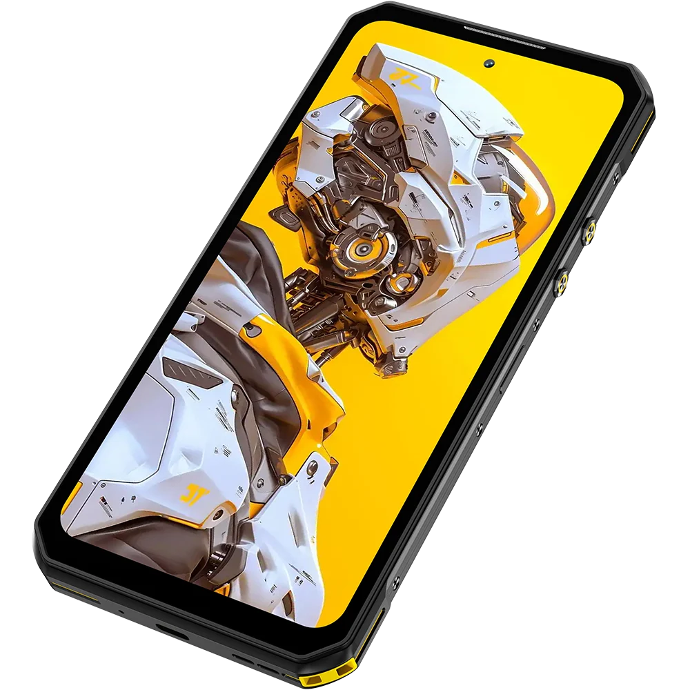 Mobile Phone Oukitel WP60, Yellow, 5G, 7.2" HD 120Hz, 24GB RAM(8GB + 16GB Extended), 256GB ROM, Android 15, Dimensity 7025, 108MP, Night Vision, NFC, Face ID, 10000mAh, 33W, Dual SIM [7]