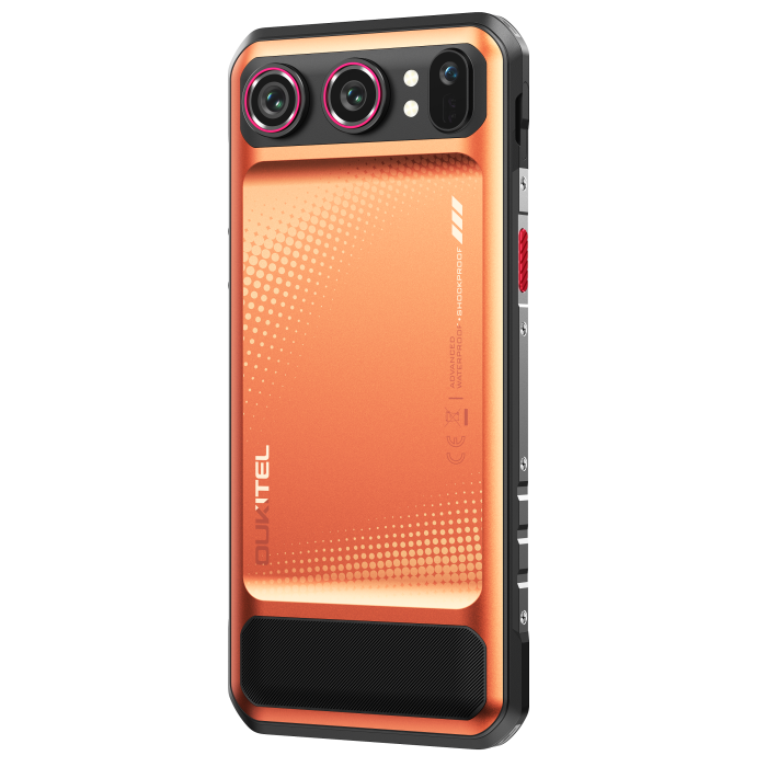 Telefon Mobil OUKITEL WP68 Air, Portocaliu, 5G, 6.88" HD+ 120Hz, 36GB RAM (12GB + 24GB extensibili), 512GB, 64MP + 8MP Night Vision, 8000mAh, 45W, Android 16, Dual SIM [6]