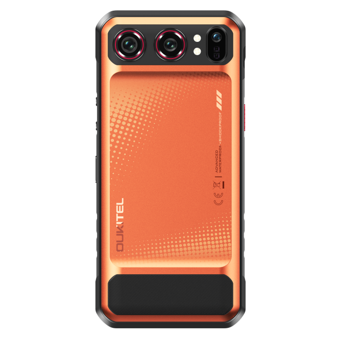 Telefon Mobil OUKITEL WP68 Air, Portocaliu, 5G, 6.88" HD+ 120Hz, 36GB RAM (12GB + 24GB extensibili), 512GB, 64MP + 8MP Night Vision, 8000mAh, 45W, Android 16, Dual SIM [2]