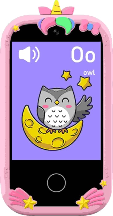 iSEN W5 Gyermek Mobiltelefon, Rózsaszín, 2.8" Érintőképernyő, 32GB ROM, Többfunkciós (Fotó, Videó, Játékok, Zene, Oktatás), 30W Pixeles Kamera, 600mAh, DC-5V, Szilikon Tok [16]