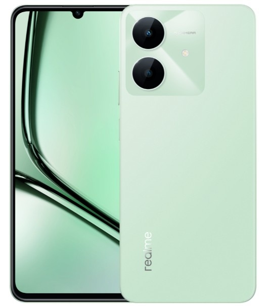 Telefon mobil Realme Note 60X, 128GB, 4GB, 4G, Dual Sim,Wilderness Green [1]