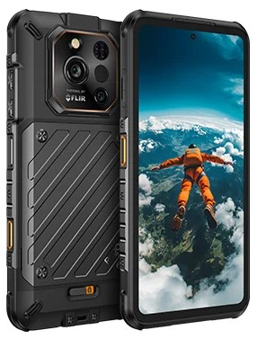 Telefon mobil RugOne Xever 7 Pro, Negru, 5G, 6.67   AMOLED, 24GB RAM (12GB+12GB Extensibili), 512GB ROM, 50MP, Android 15, Dimensity 7025, Baterie interschimbabila, Camera termica, eSIM, 33W, Dual SIM