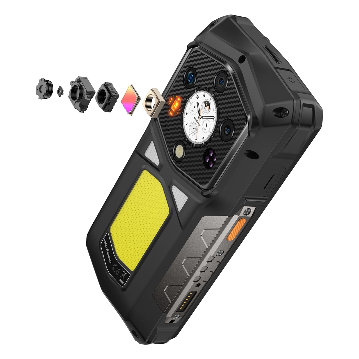 Mobile phone Ulefone Armor 29 Pro Thermal, 5G, 6.67" AMOLED, 32GB RAM (16GB + 16GB Extended), 512GB ROM, 50MP, Android 15, Thermal & Night Vision, 1.04" Rear Screen, 21200mAh, 120W, Dual SIM [7]