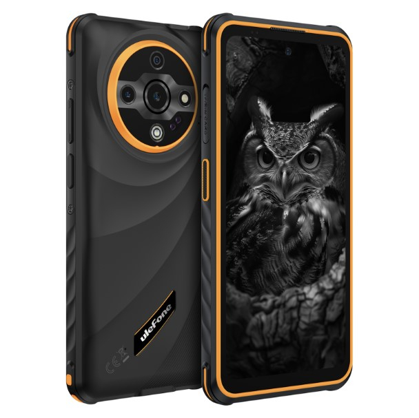 Telefon mobil Ulefone Armor X31 Pro, Portocaliu, 5G, 6.56" 120Hz, 16GB RAM (8GB+ 8GB extensibili) , 256GB ROM, Android 14, Camera Night Vision 25MP,  6050mAh, Dual SIM [2]