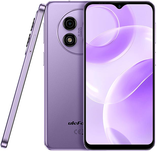 Ulefone Note 15 Mobile Phone, Purple, 3G, 6.22" HD+ Display, 2GB RAM, 32GB ROM, 8MP Camera, 4000mAh Battery, Android 12 Go, Face Unlock, Dual SIM [2]