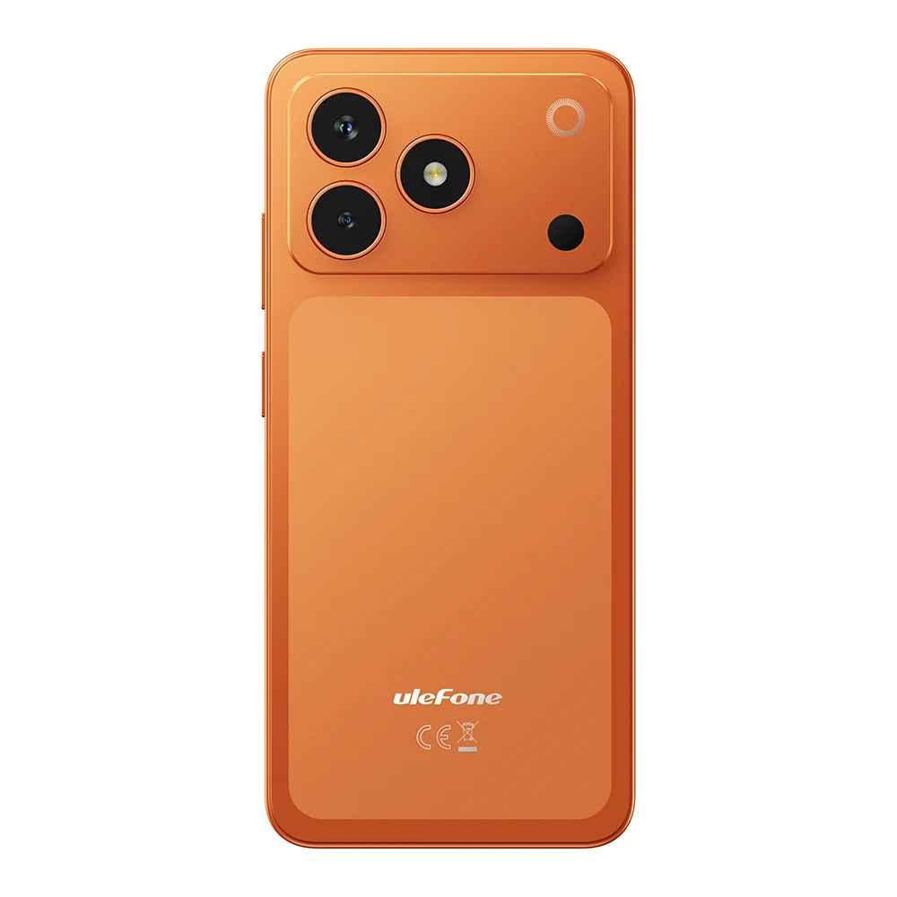 Telefon Mobil Ulefone Note 23, Portocaliu, 4G LTE, 6.56" 90Hz, 3GB RAM + 32GB ROM , Android 16 Go, 5000mAh, Cameră 8MP, Face Unlock, Dual SIM [3]