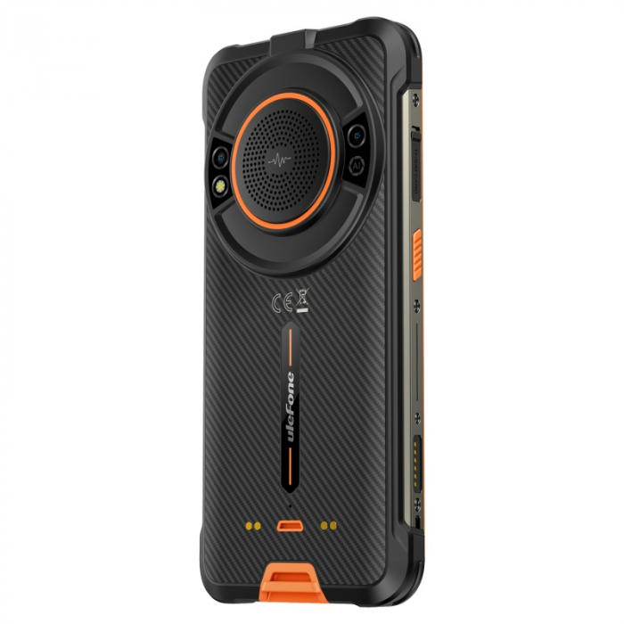 Ulefone Power Armor 16S Orange, 4G, 3.5W Speaker, IPS 5.93" Display, 16GB RAM (8GB + 8GB expandable), 128GB ROM, Android 13, Unisoc T616, 9600mAh, Dual SIM [4]