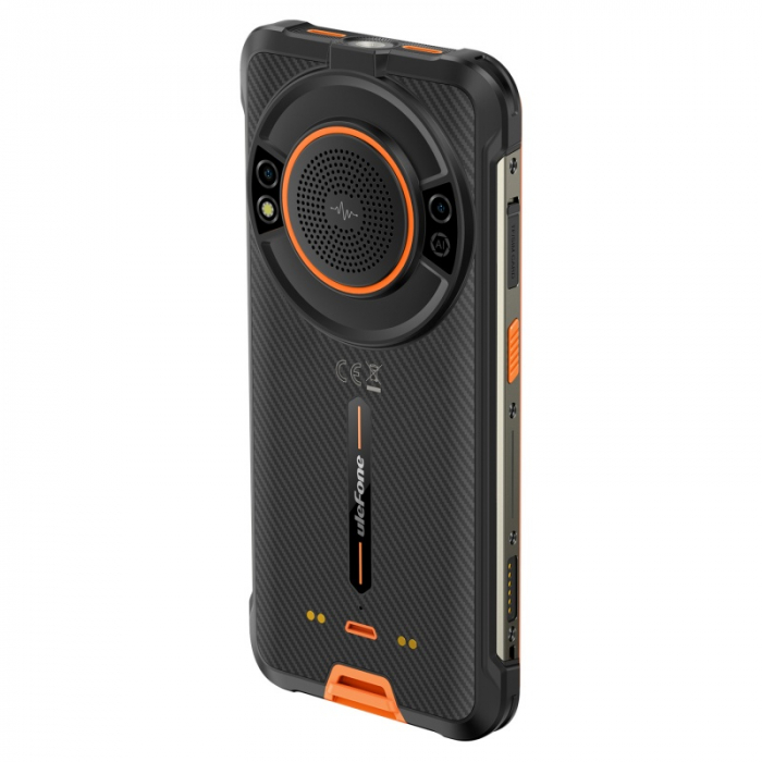 Ulefone Power Armor 16S Orange, 4G, 3.5W Speaker, IPS 5.93" Display, 16GB RAM (8GB + 8GB expandable), 128GB ROM, Android 13, Unisoc T616, 9600mAh, Dual SIM [5]