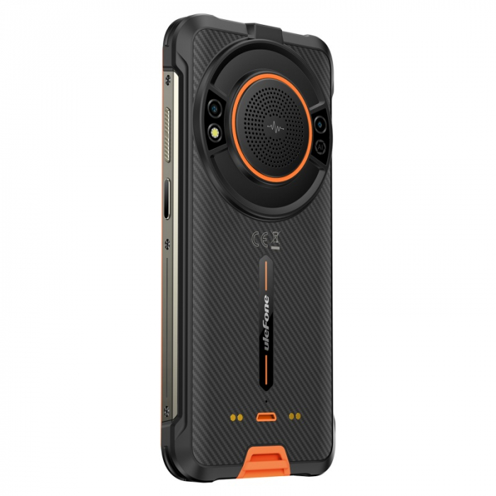 Ulefone Power Armor 16S Orange, 4G, 3.5W Speaker, IPS 5.93" Display, 16GB RAM (8GB + 8GB expandable), 128GB ROM, Android 13, Unisoc T616, 9600mAh, Dual SIM [2]