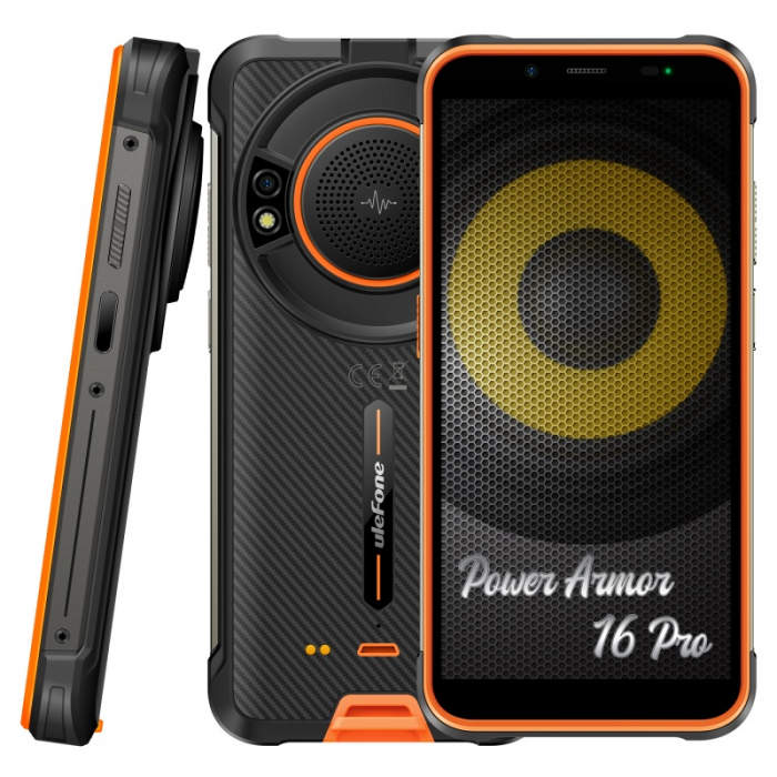 Telefon mobil Ulefone Power Armor 16 Pro 4/64 Orange [15]