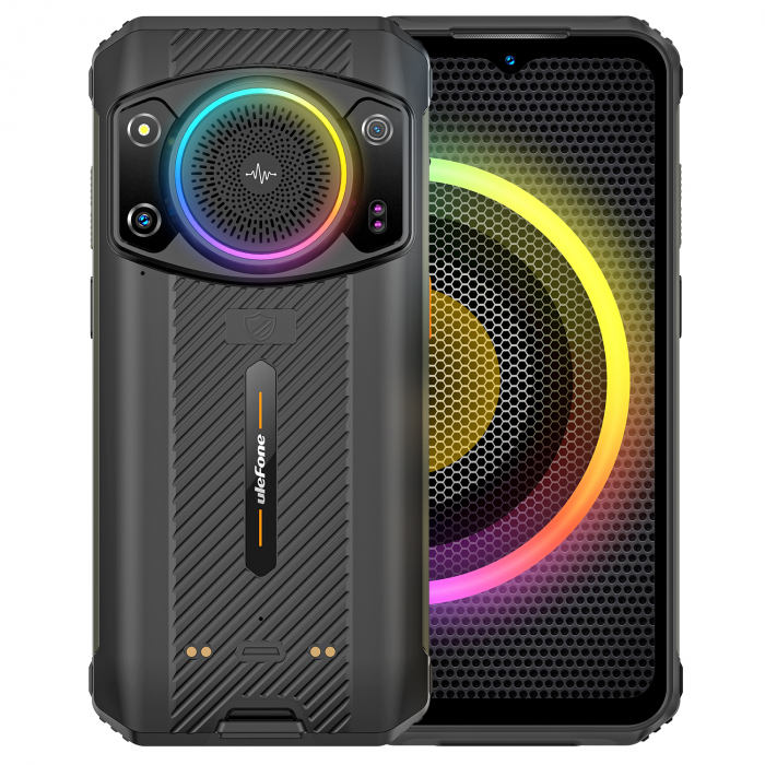 Telefon mobil Ulefone Armor 21 Negru, 4G, 64MP,  IPS 6.58", 8GB + 8GB RAM extensibil, 256GB ROM, Android 13, NFC, OTG, 9600mAh, Dual Sim [8]