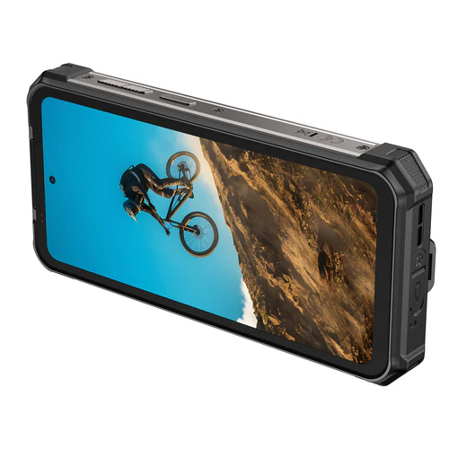 Ulefone RugKing 5 Pro Mobile Phone, Black, 4G LTE, 976 Lumen LED Flashlight, 20000mAh Battery, 6.78" FHD+ Display, 16GB RAM( 8GB+8GB expandable), 256GB ROM, 64MP + 20MP Night Vision Camera, Android 16 [4]