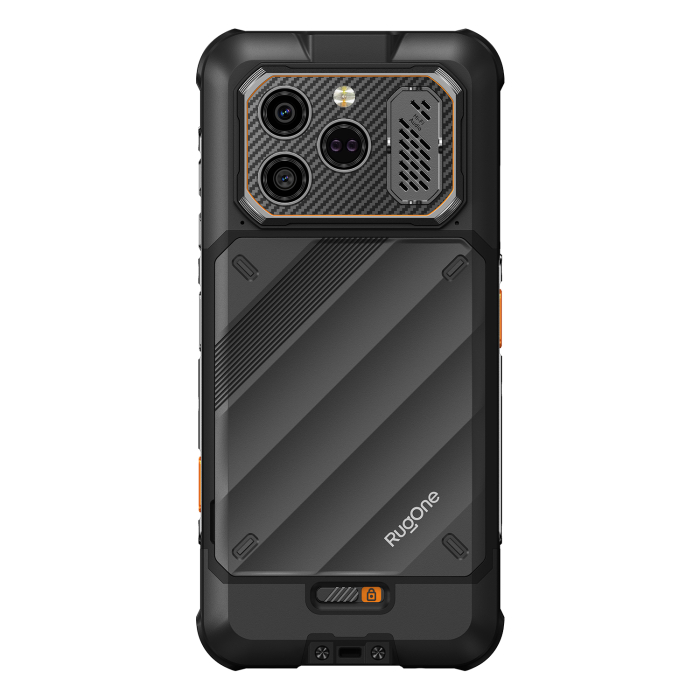 Ulefone RugOne Xever 8 Smartphone, Black, 4G, 6.50" FHD+ 120Hz, 16GB RAM (8GB + 8GB expandable), 256GB, 64MP + 20MP Night Vision Camera, Helio G200, Android 16, NFC, 4800mAh, Dual SIM [10]