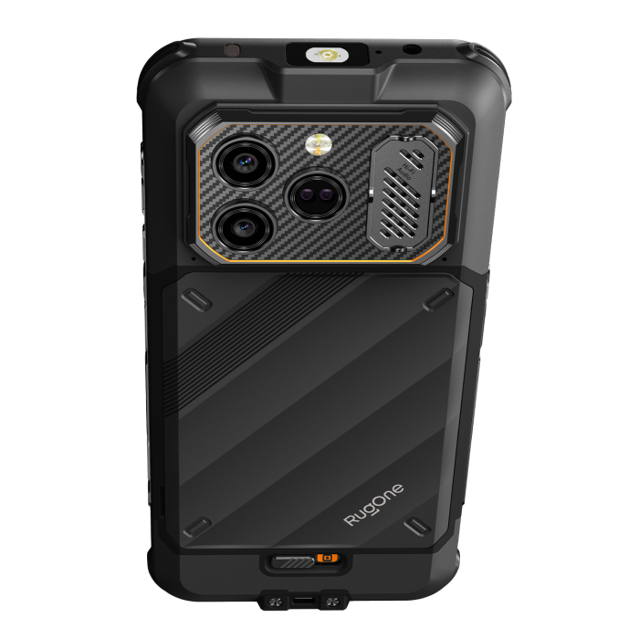 Ulefone RugOne Xever 8 Smartphone, Black, 4G, 6.50" FHD+ 120Hz, 16GB RAM (8GB + 8GB expandable), 256GB, 64MP + 20MP Night Vision Camera, Helio G200, Android 16, NFC, 4800mAh, Dual SIM [11]