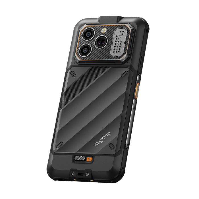 Ulefone RugOne Xever 8 Smartphone, Black, 4G, 6.50" FHD+ 120Hz, 16GB RAM (8GB + 8GB expandable), 256GB, 64MP + 20MP Night Vision Camera, Helio G200, Android 16, NFC, 4800mAh, Dual SIM [15]