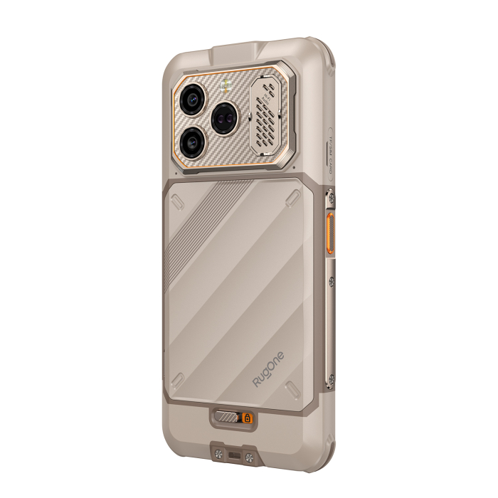Ulefone RugOne Xever 8 Okostelefon, Sand Dune, 4G, 6.50" FHD+ 120Hz, 16GB RAM (8GB + 8GB bővíthető), 128GB, 64MP + 20MP Night Vision Kamera, Helio G200, Android 16, NFC, 4800mAh, Dual SIM [13]