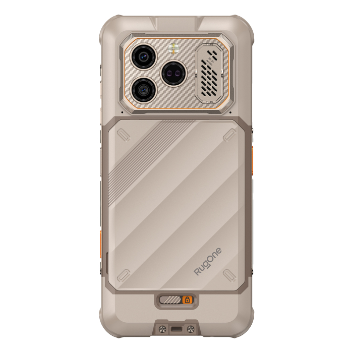 Telefon Mobil Ulefone RugOne Xever 8, Sand Dune, 4G, 6.50" FHD+ 120Hz, 16GB RAM (8GB + 8GB extensibili), 256GB, Cameră 64MP + 20MP Night Vision, Helio G200, Android 16, NFC, 4800mAh, Dual SIM [11]