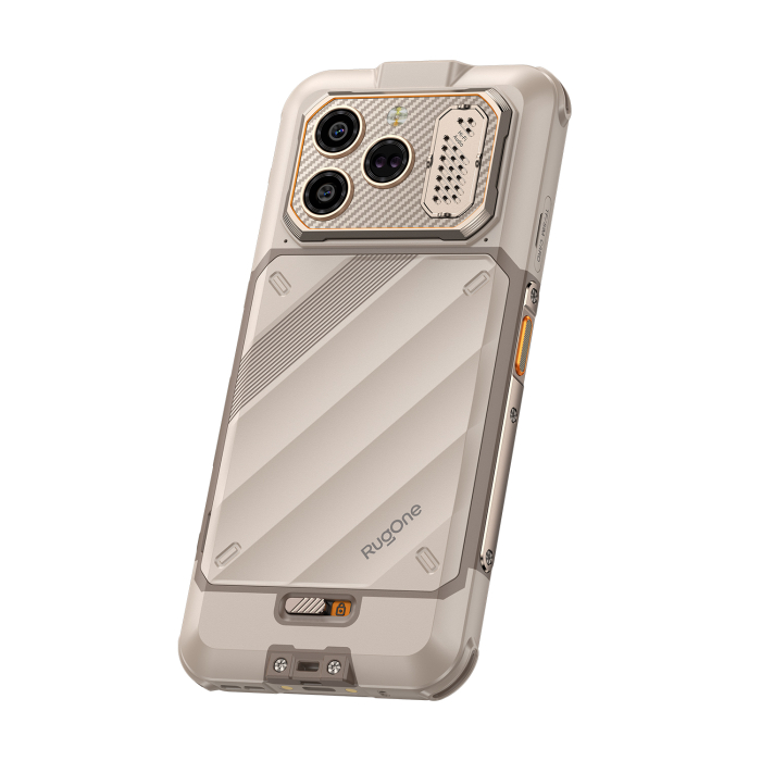 Telefon Mobil Ulefone RugOne Xever 8, Sand Dune, 4G, 6.50" FHD+ 120Hz, 16GB RAM (8GB + 8GB extensibili), 256GB, Cameră 64MP + 20MP Night Vision, Helio G200, Android 16, NFC, 4800mAh, Dual SIM [14]