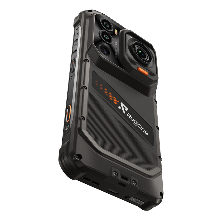 Telefon Mobil Ulefone RugOne Xsnap 7 Pro, Negru, 5G, eSIM, NFC, 6.67” 1.5K 120Hz, 24GB RAM (12GB + 12GB extensibili), 512GB ROM, Dimensity 8400, 9300mAh 45W, Cameră Acțiune 2.7K, Night Vision 64MP, Android 16, Dual SIM [13]
