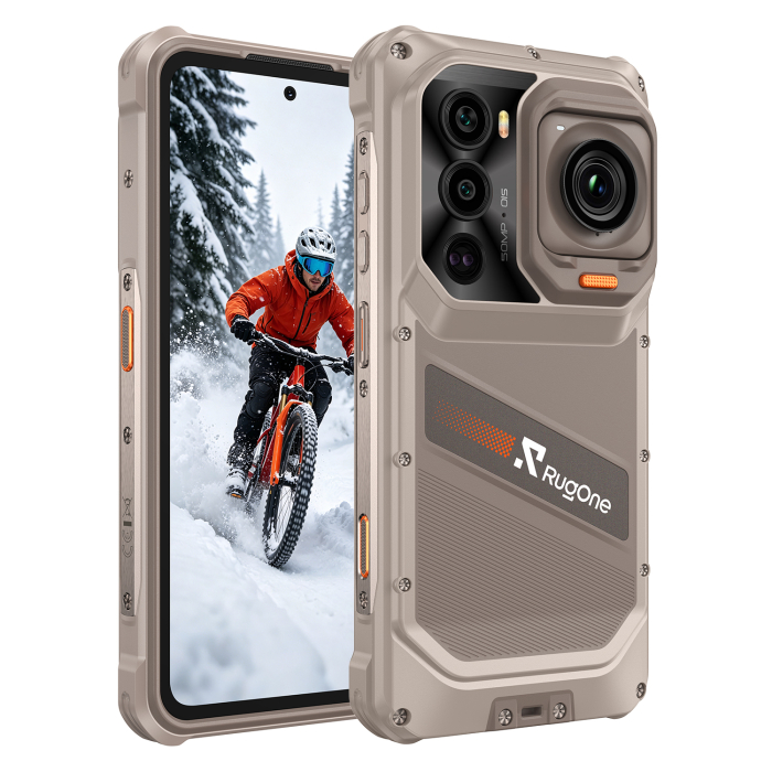 Ulefone RugOne Xsnap 7 Pro Mobile Phone, Sand Dune, 5G, eSIM, NFC, 6.67” 1.5K 120Hz, 24GB RAM (12GB + 12GB Extended), 512GB ROM, Dimensity 8400, 9300mAh 45W, 2.7K Action Camera, 64MP Night Vision, And [7]