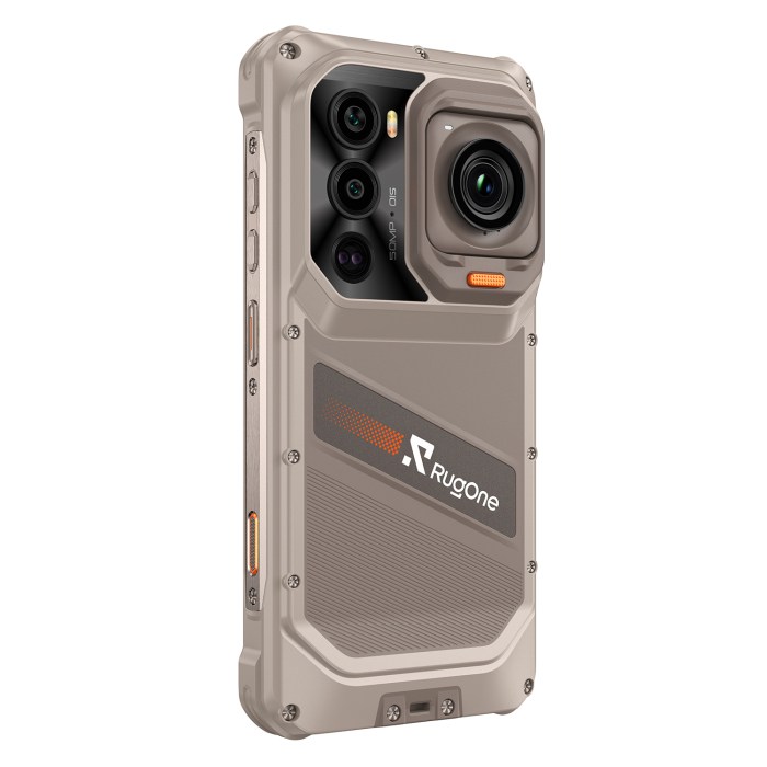 Ulefone RugOne Xsnap 7 Pro Mobile Phone, Sand Dune, 5G, eSIM, NFC, 6.67” 1.5K 120Hz, 24GB RAM (12GB + 12GB Extended), 512GB ROM, Dimensity 8400, 9300mAh 45W, 2.7K Action Camera, 64MP Night Vision, And [9]