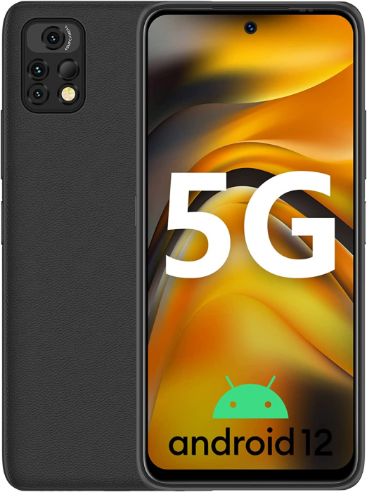 Telefon mobil UMIDIGI A13 Pro Max Negru 5G, 6.5 FHD+, 12GB RAM, 256GB ROM, Android 12, Dimensity 900, NFC, Bluetooth 5.2, Dual SIM, 5150mAh