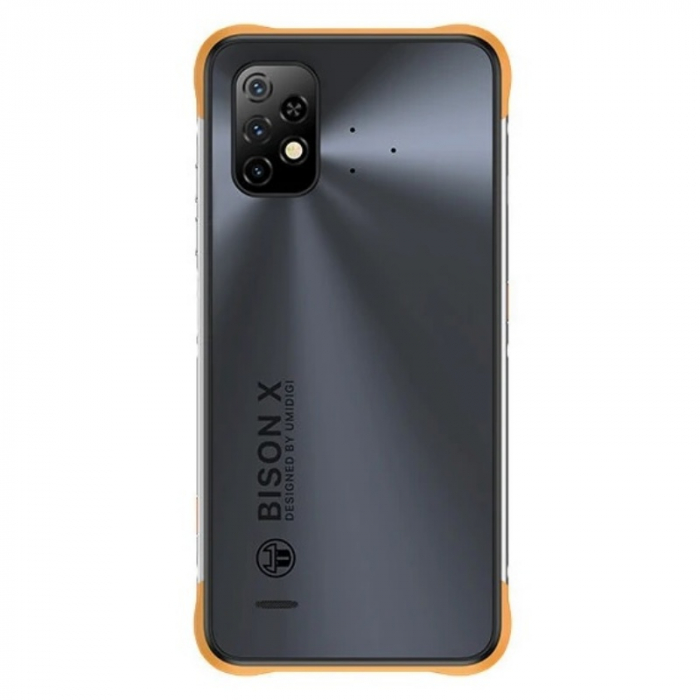 Telefon mobil UMIDIGI BISON X10 Galben, 4G, 6.53" HD+, 4GB RAM LPDDR4X, 64GB ROM, Android 11, Helio P60 OctaCore, NFC, 6150mAh, Dual SIM [3]