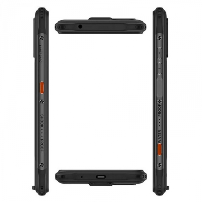 Mobiltelefon UMIDIGI BISON X10G NFC Fekete, 4G, 6,53" HD+, 4GB RAM, 64GB ROM, Android 11, Unisoc T310 QuadCore, IP68, 6150mAh, Dual SIM [4]