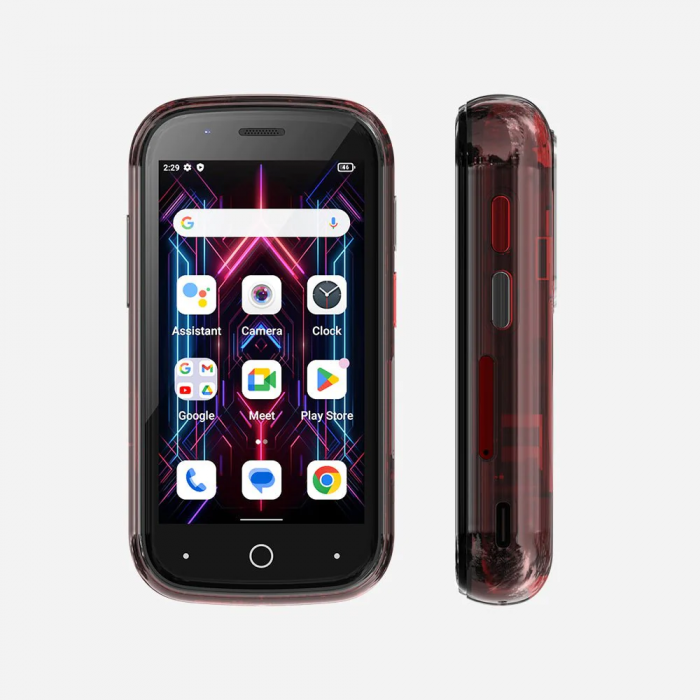 Telefon mobil Unihertz Jelly Star Red, 4G, 3.0", 8GB RAM, 256GB ROM, Android 13, Helio G99 Octa-Core, Bt v5.3, NFC, OTG, 2000mAh, Dual SIM [2]