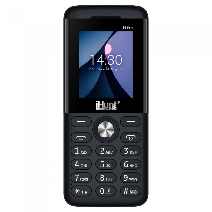 Mobiltelefon iHUNT i4 Pro, Fekete, 2G, 1.77" QVGA kijelző, 32MB RAM, 32MB ROM, Saját rendszer, FM rádió, Zseblámpa, Bluetooth, 800 mAh, Dual SIM [2]