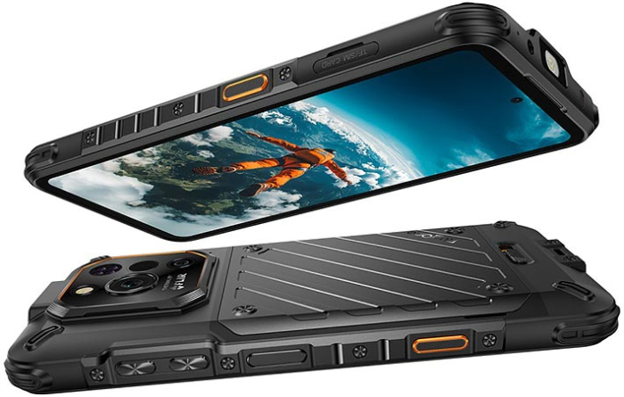 Mobiltelefon Ulefone RugOne Xever 7 Pro, Fekete, 5G, 6.67" AMOLED, 24GB RAM (12GB + 12GB bővíthető), 512GB ROM, 50MP, Android 15, Dimensity 7025, Cserélhető akkumulátor, Hőkamera, eSIM, 33W, Dual [5]