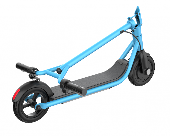 Összecsukható Elektromos Roller iSEN C1 KIDS  Kék, Bluetooth Hangszóró, 8", 200W Motor, Max Hatótáv 10-15 km, Legfeljebb 15 km/h [11]