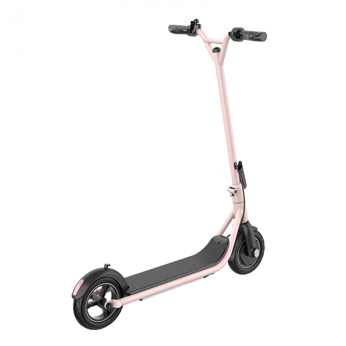 Foldable Electric Scooter iSEN C1 KIDS  Pink, Bluetooth Speaker, 8", 200W Motor, Max Range 10-15 km, Up to 15 km/h [6]