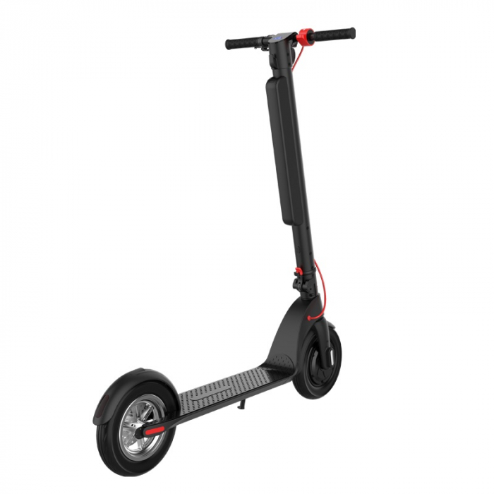 Összecsukható elektromos roller iSEN X8 2026 Fekete, alkalmazás, BT, 10 hüvelykes, 350W motor, legnagyobb hatótáv 40km, sebesség akár 25km/h, levehető akkumulátor [6]