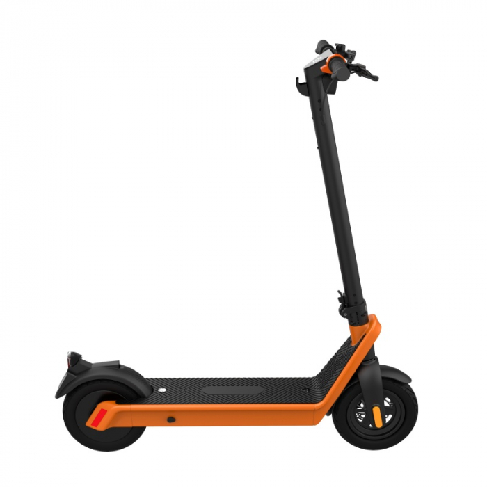Folding electric scooter iSEN X9 Pro Orange, 10 inch, 1100W, maximum autonomy 100km, speed up to 40km/h, removable battery 48V15.6A [5]