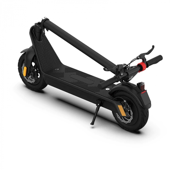 Folding Electric Scooter iSEN X9 Plus 2026 Black, BT, 10 inch, 500W, maximum range 65km, up to 25km/h, detachable battery 15.6Ah [6]