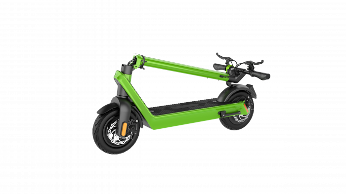 iSEN X9 Plus 2026 Összecsukható Elektromos Roller, Zöld, BT, 10 col, 500W, Max. 65 km hatótáv, akár 25 km/h, 15.6Ah levehető akkumulátor [11]